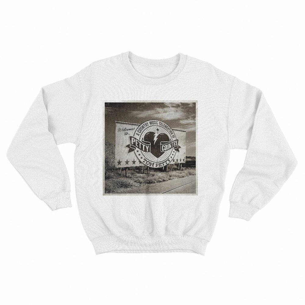 Petty Country A Country Music Celebration Of Tom Petty White Sweater